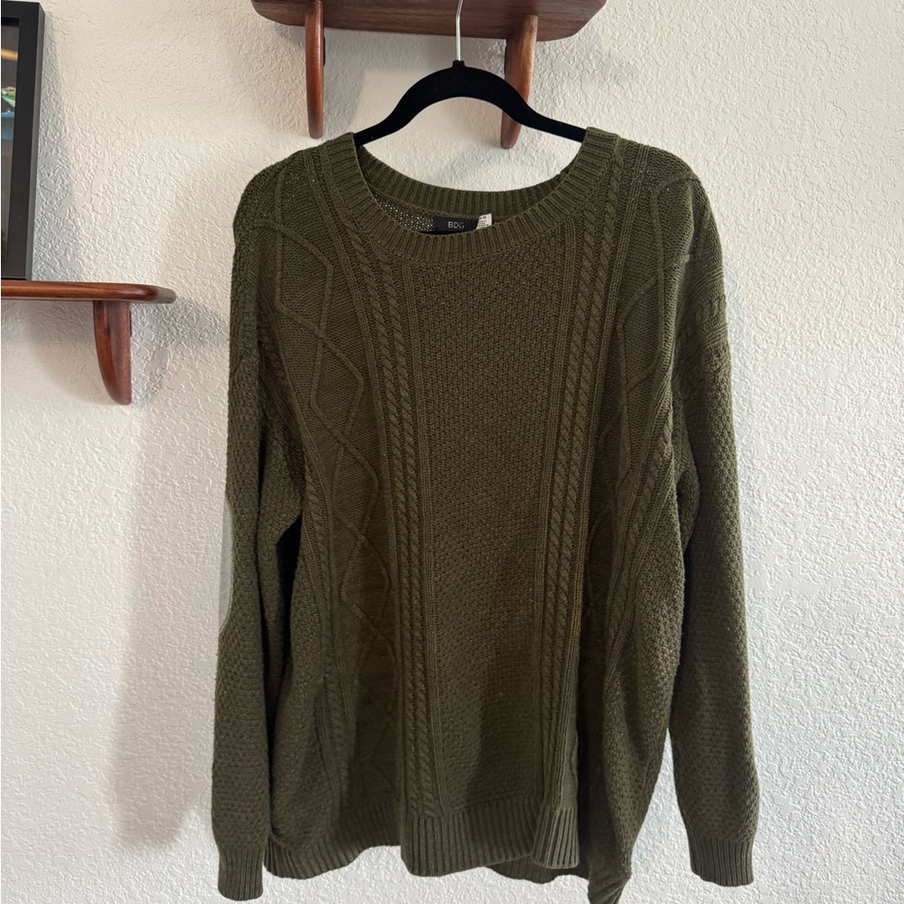 BDG Oversized Olive Sweater
